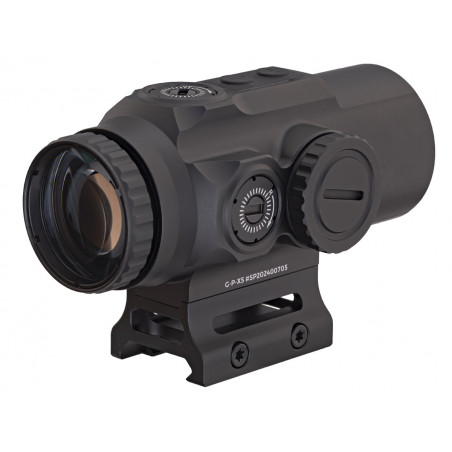 Прицел призматический Gaut Sapphire 5x30, HD, подсветка красная, Picatinny