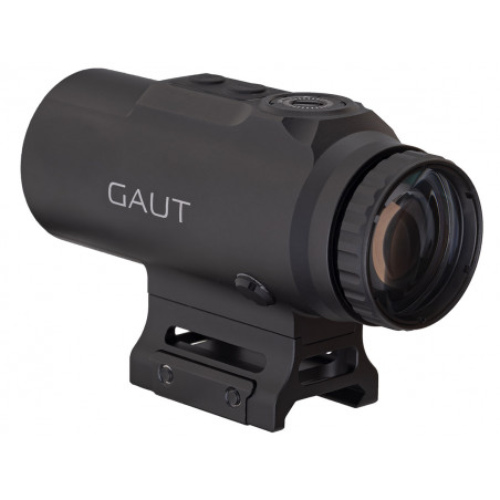 Прицел призматический Gaut Sapphire 5x30, HD, подсветка красная, Picatinny