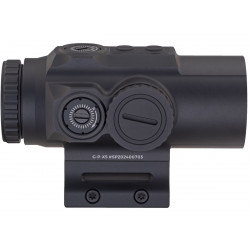 Прицел призматический Gaut Sapphire 5x30, HD, подсветка красная, Picatinny