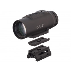 Прицел призматический Gaut Sapphire 5x30, HD, подсветка красная, Picatinny
