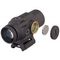 Прицел призматический Gaut Sapphire 5x30, HD, подсветка красная, Picatinny