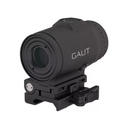 Увеличитель Gaut Garnet 3x18, откидной, быстросъёмный кронштейн, Picatinny