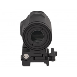 Увеличитель Gaut Garnet 3x18, откидной, быстросъёмный кронштейн, Picatinny