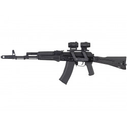 Увеличитель Gaut Garnet 3x18, откидной, быстросъёмный кронштейн, Picatinny