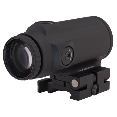 Увеличитель Gaut Garnet 5x30, откидной, быстросъёмный кронштейн, Picatinny