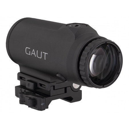 Увеличитель Gaut Garnet 5x30, откидной, быстросъёмный кронштейн, Picatinny