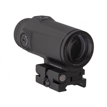 Увеличитель Gaut Garnet 5x30, откидной, быстросъёмный кронштейн, Picatinny