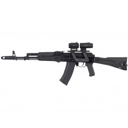 Увеличитель Gaut Garnet 5x30, откидной, быстросъёмный кронштейн, Picatinny