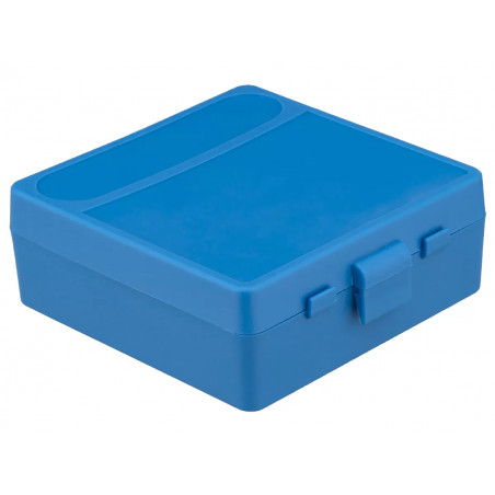 Кейс ShotTime BX-905 для 100 патронов 9mm Luger/10x28, полипропилен, синий