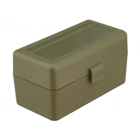 Кейс ShotTime BX-908 для 50 патронов 7.62x54R, полипропилен, зелёный