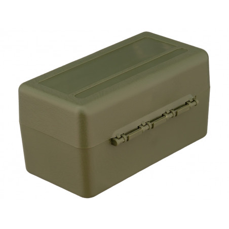 Кейс ShotTime BX-908 для 50 патронов 7.62x54R, полипропилен, зелёный