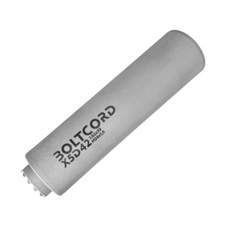 ДТКП BOLTCORD (5 камер), калибр 7.62, резьба M24x1.5,газоразгруженный,сталь