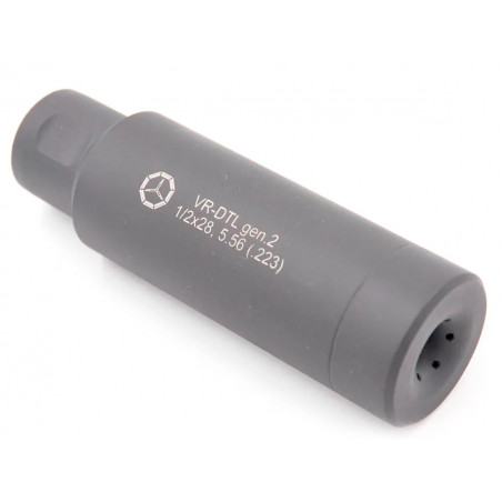 Дожигатель Вектор-7.62 VR-DTLS gen2, для AR-15, 1/2x28, калибр 5.45/223, сталь