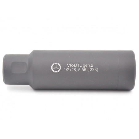 Дожигатель Вектор-7.62 VR-DTLS gen2, для AR-15, 1/2x28, калибр 5.45/223, сталь