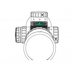 Уровень пузырьковый с линзой Vector Optics X-Accu 30мм Quick-flip