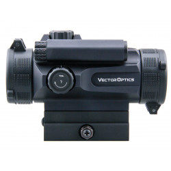 Коллиматор Vector Optics Nautilus 1x30 QD быстросъём, с антиблик.насад. точка 3 МOA красная
