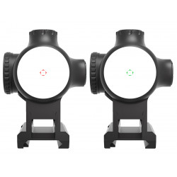 Прицел призматический Vector Optics Paragon 1x18 X-Micro, красная+зелёная