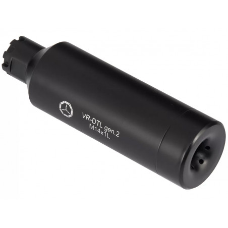 Дожигатель Вектор-7.62 VR-DTL gen2 для АКМ, резьба M14x1L, калибр 7.62, сталь