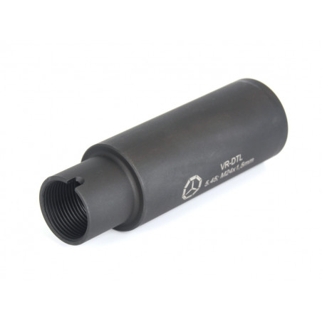 Дожигатель Вектор-7.62 VR-DTLS для Сайги-МК исп. 30, M24x1.5, калибр 5.45/.223, сталь