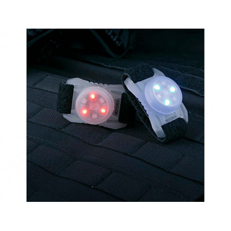 Фонарь Nextorch SL20 сигнальный (велосипедный), свет голубой/красный