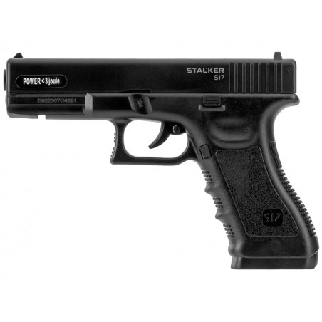 Пистолет пневматический Stalker S17 (Glock17) к.4,5мм