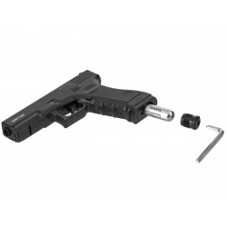 Пистолет пневматический Stalker S17 (Glock17) к.4,5мм