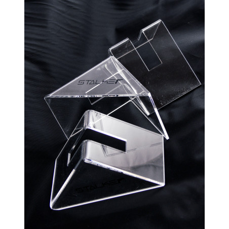 подставка для пистолетов Stalker треугольник, пластик прозрачный