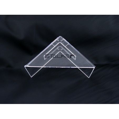 подставка для пистолетов Stalker треугольник, пластик прозрачный