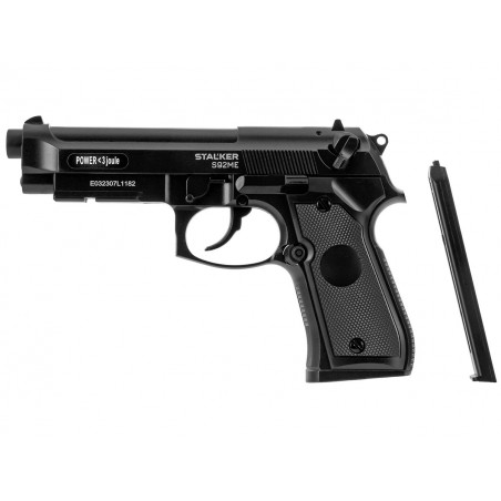 Пистолет пневматический Stalker S92ME (Beretta 92) к.4,5мм