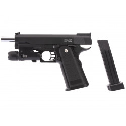 Пистолет пневматический Stalker SA5.1S Spring (Hi-Capa 5.1) +ПБС +ЛЦУ