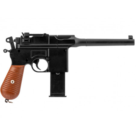 Пистолет пневматический Stalker SA96M Spring (Mauser C96), мини, к.6мм