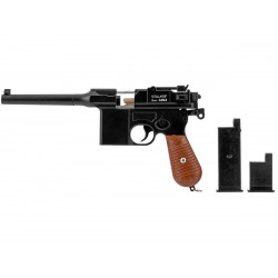 Пистолет пневматический Stalker SA96M Spring (Mauser C96), мини, к.6мм