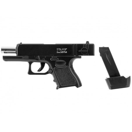 Пистолет пневматический Stalker SA17GM Spring (Glock 17), мини, к.6мм