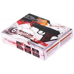 Пистолет пневматический Stalker SA92M Spring (Beretta 92), мини, к.6мм