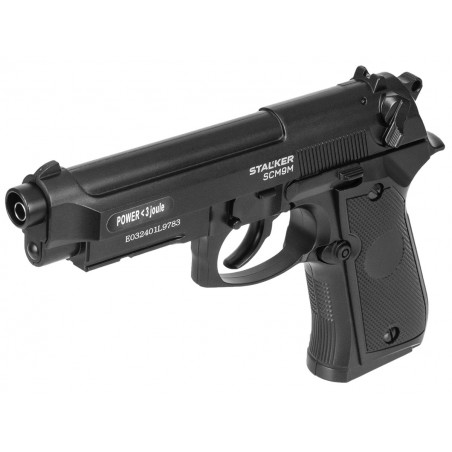 Пистолет пневматический Stalker SCM9M (Beretta M9) к.6мм