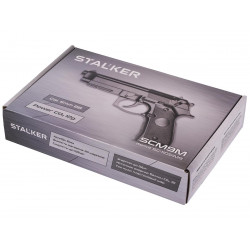 Пистолет пневматический Stalker SCM9M (Beretta M9) к.6мм