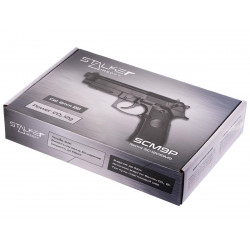 Пистолет пневматический Stalker SCM9P (Beretta M9) к.6мм