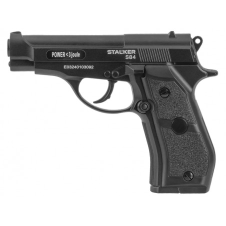 Пистолет пневматический Stalker S84 (Beretta 84) к.4,5мм
