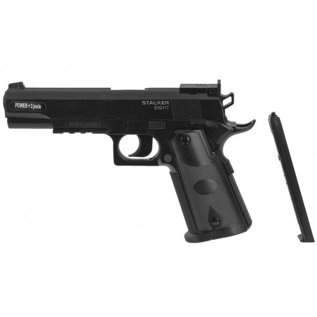 Пистолет пневматический Stalker S1911T (Colt 1911) к.4,5мм