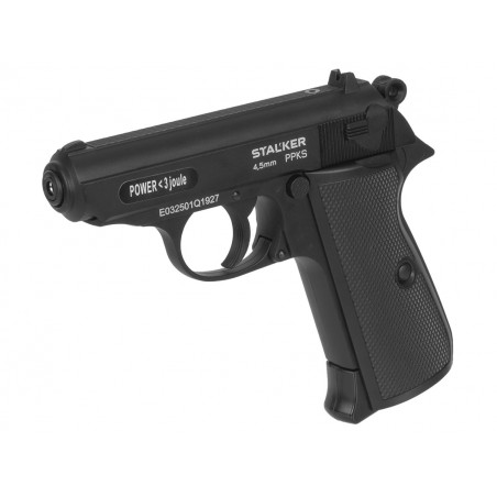 Пистолет пневматический Stalker PPKS (Walther PPK/S) к.4,5мм
