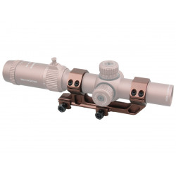 Кронштейн Vector Optics 1-Piece Extended Picatinny AR Mount 30мм FDE