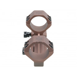 Кронштейн Vector Optics 1-Piece Extended Picatinny AR Mount 30мм 20 MOA FDE