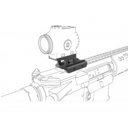 Кронштейн Vector Optics RUM Picatinny Riser Mount высокий с выносом