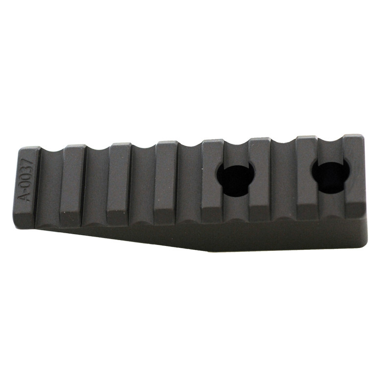 Планка SPUHR Picatinny Rail 20x75, для кронштейнов SPUHR, ISMS, 7 слотов