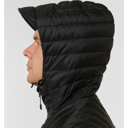 Куртка мужская H.U.T. Taibola, пуховая, пакуемая, чёрная