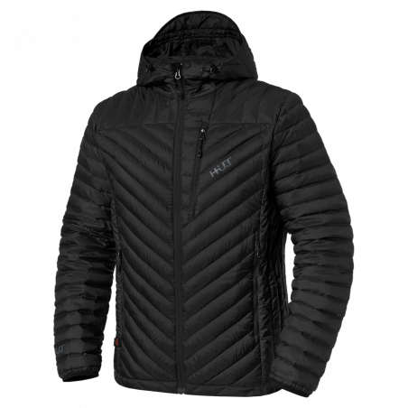 Куртка мужская H.U.T. Taibola, пуховая, пакуемая, чёрная