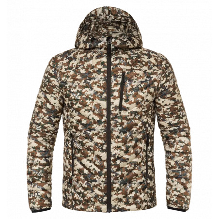 Куртка мужская H.U.T. Taibola, пуховая, пакуемая, камуфляж Trailblazer