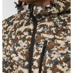 Куртка мужская H.U.T. Taibola, пуховая, пакуемая, камуфляж Trailblazer