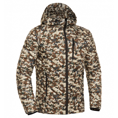 Куртка мужская H.U.T. Taibola, пуховая, пакуемая, камуфляж Trailblazer