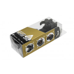 Сошки UTG на Picatinny и под антабку, высота 15,2-21,6см, быстросъемные